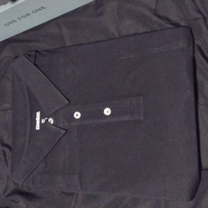 King Size Black Polo Shirt